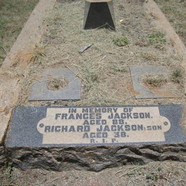JACKSON Frances :: JACKSON Richard
