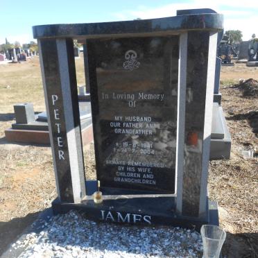 JAMES Peter 1941-2004