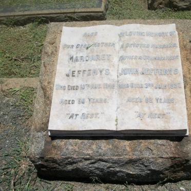 JEFFERYS John -1937 &amp; Margaret -1948