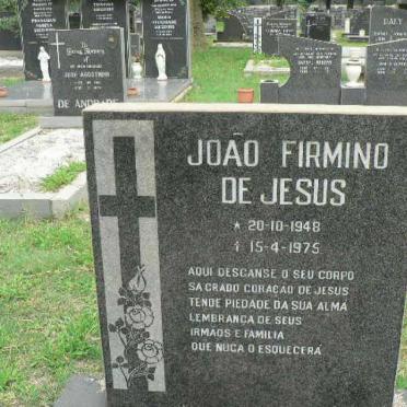 JESUS Joao Firmino, de 1948-1975