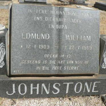 JOHNSTONE Edmund William 1909-1989