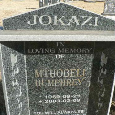JOKAZI Mthobeli Humphrey 1969-2003