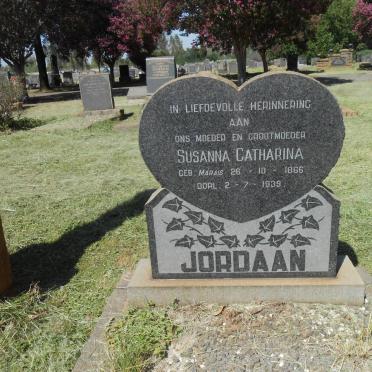 JORDAAN Susanna Catharina 1866-1939