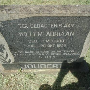 JOUBERT Willem Adriaan 1939-1959
