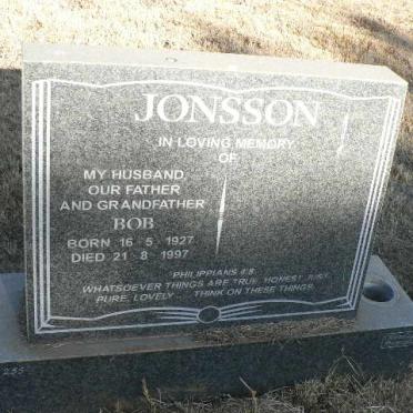 JONSSON Bob 1927-1997