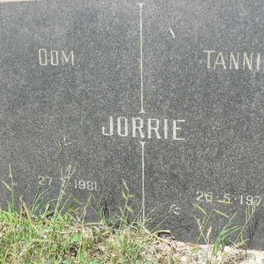 JORRIE Oom -1981 &amp; Tannie -1971