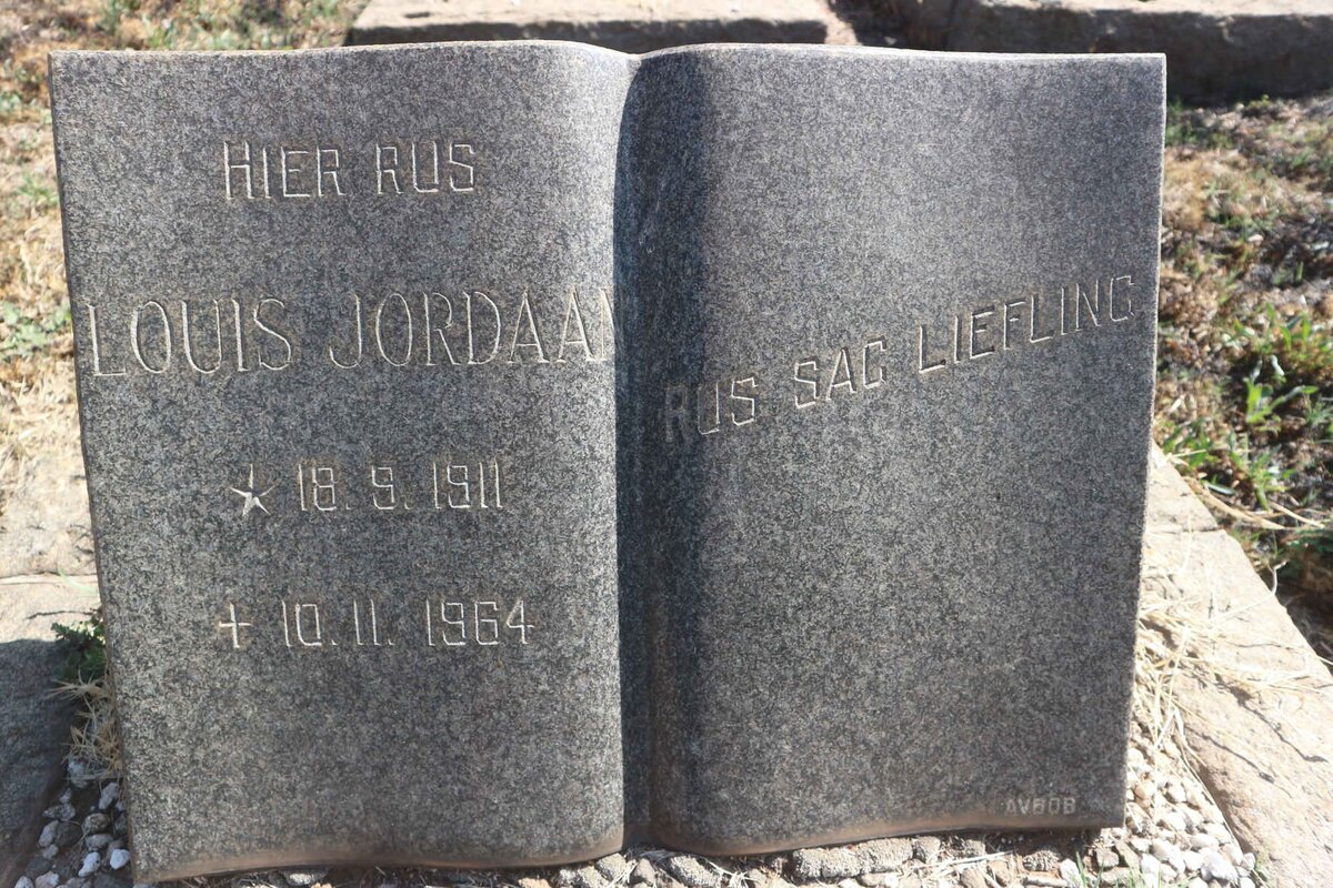 JORDAAN Louis 1911-1964