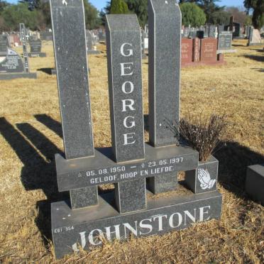 JOHNSTONE George 1950-1997