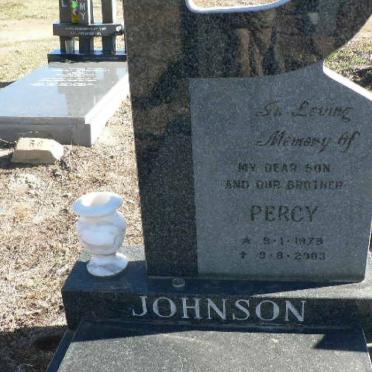 JOHNSON Percy 1979-2003