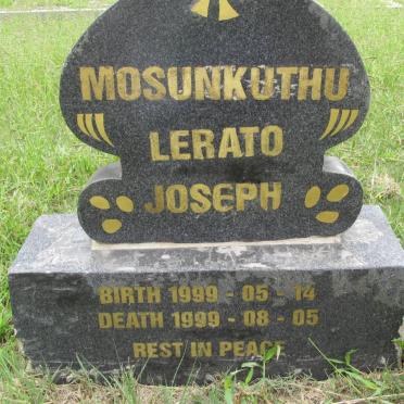 JOSEPH Mosunkuthu Lerato 1999-1999