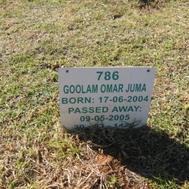 JUMA Goolam Omar 2004-2005