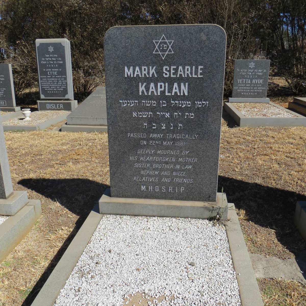 KAPLAN Mark Searle -1981