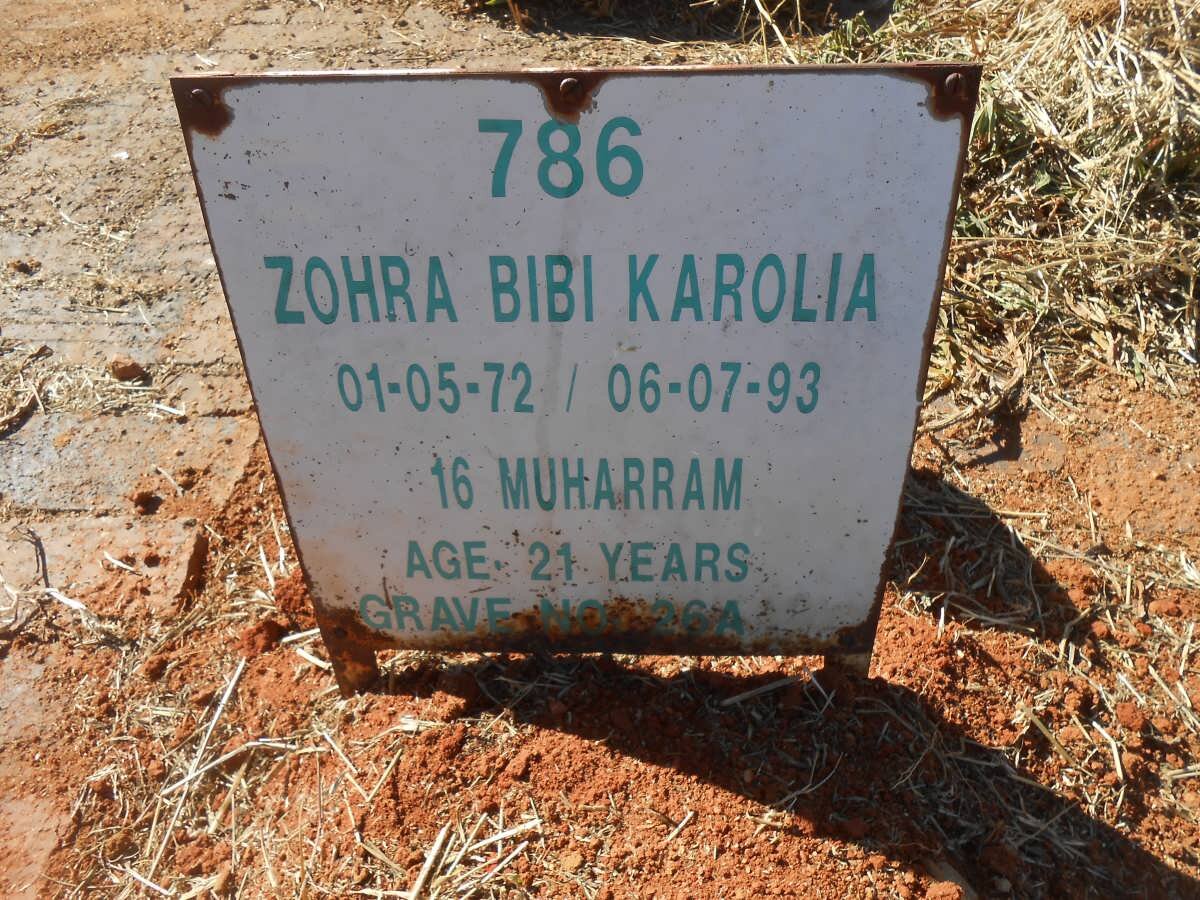KAROLIA Zhora Bibi 1972-1993