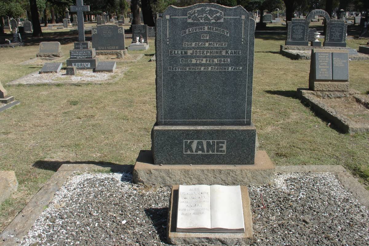 KANE Ellen Josephine -1941 :: COLLOCOTT Ernest John -1941