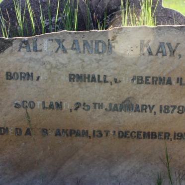 KAY Alexander 1879-1915