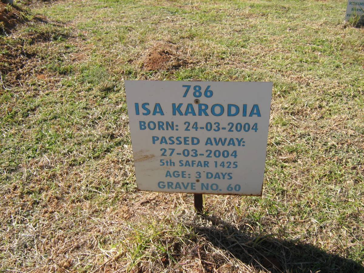 KARODIA Isa 2004-2004