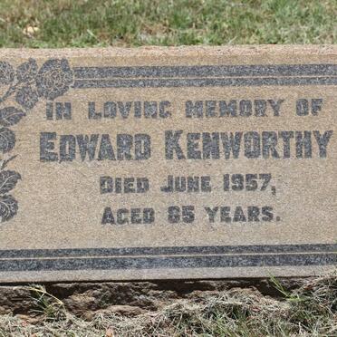KENWORTHY Edward -1957