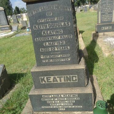 KEATING Laura -1945 :: KEATING Keith Douglas -1931