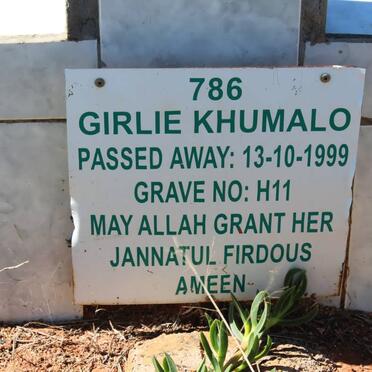 KHUMALO Girlie -1999