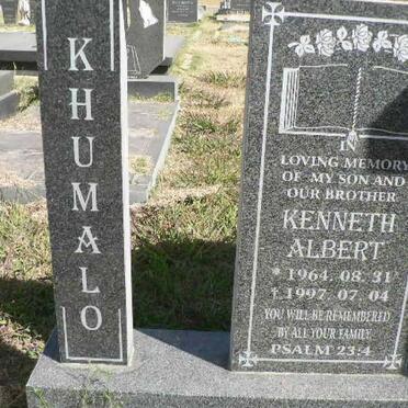 KHUMALO Kenneth Albert 1964-1997