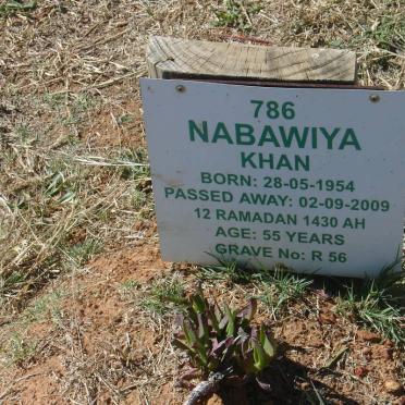 KHAN Nabawiya 1954-2009