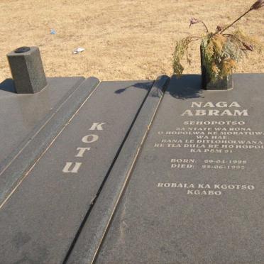 KOTU Naga Abram 1925-1995