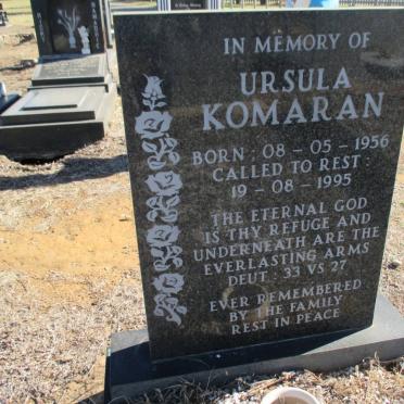 KOMARAN Ursula 1956-1995