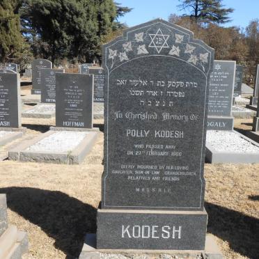 KODESH Polly -1966