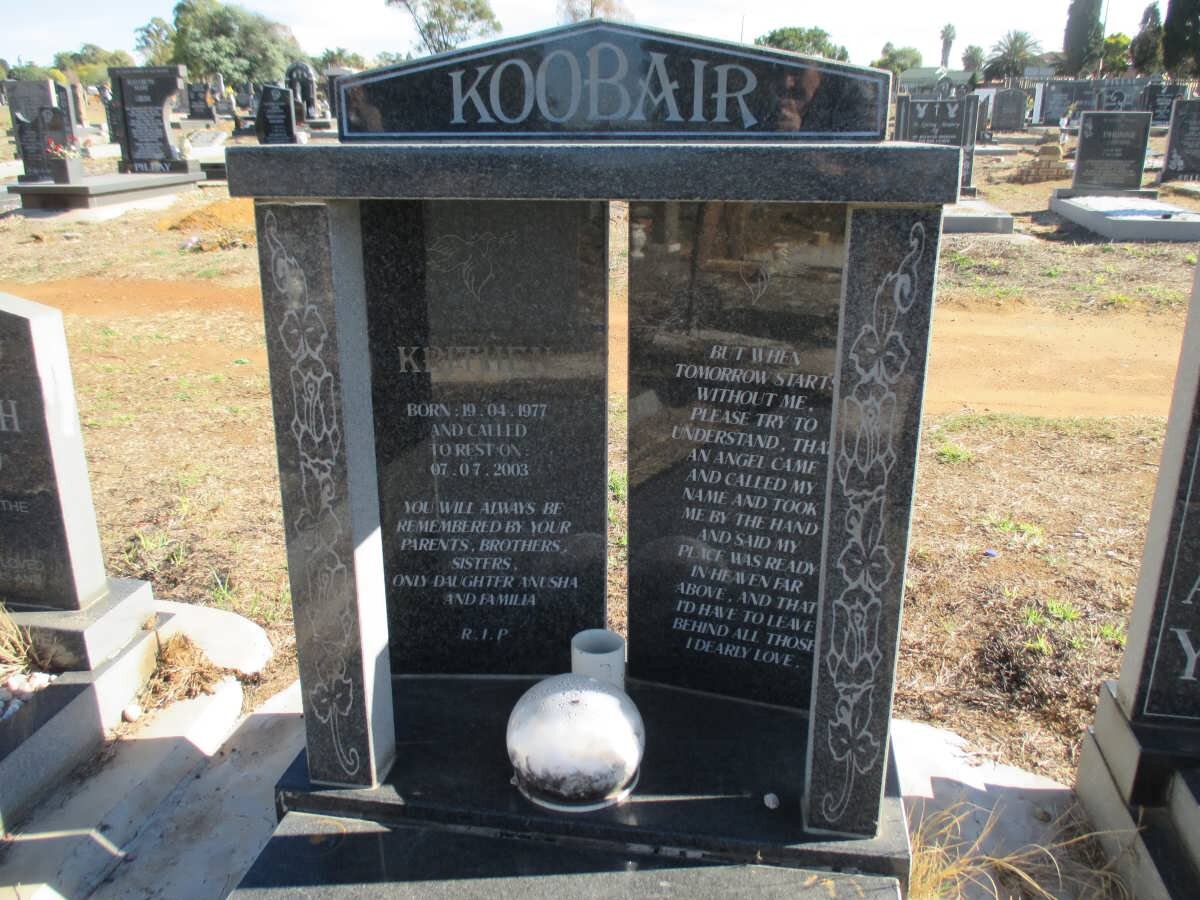 KOOBAIR K. 1977-2003