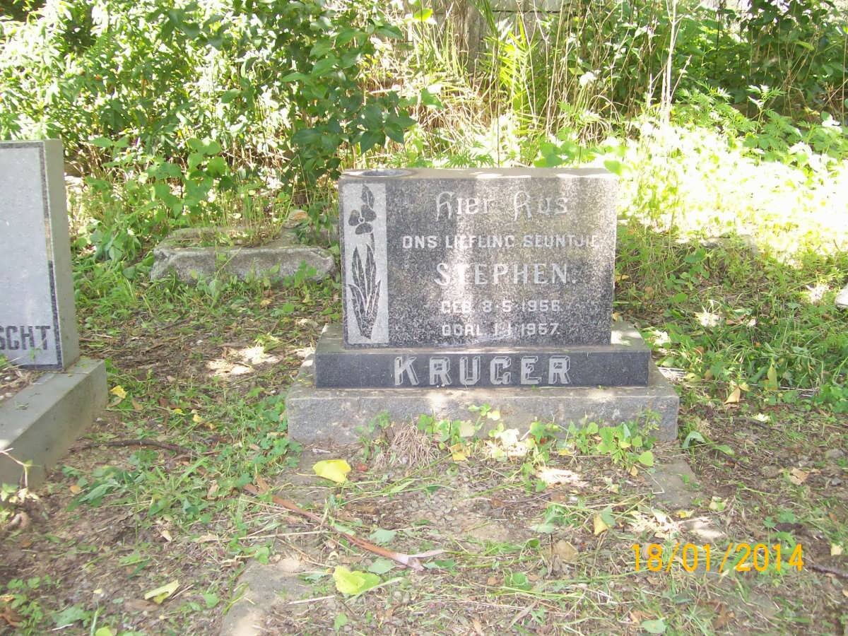 KRUGER Stephen 1956-1957