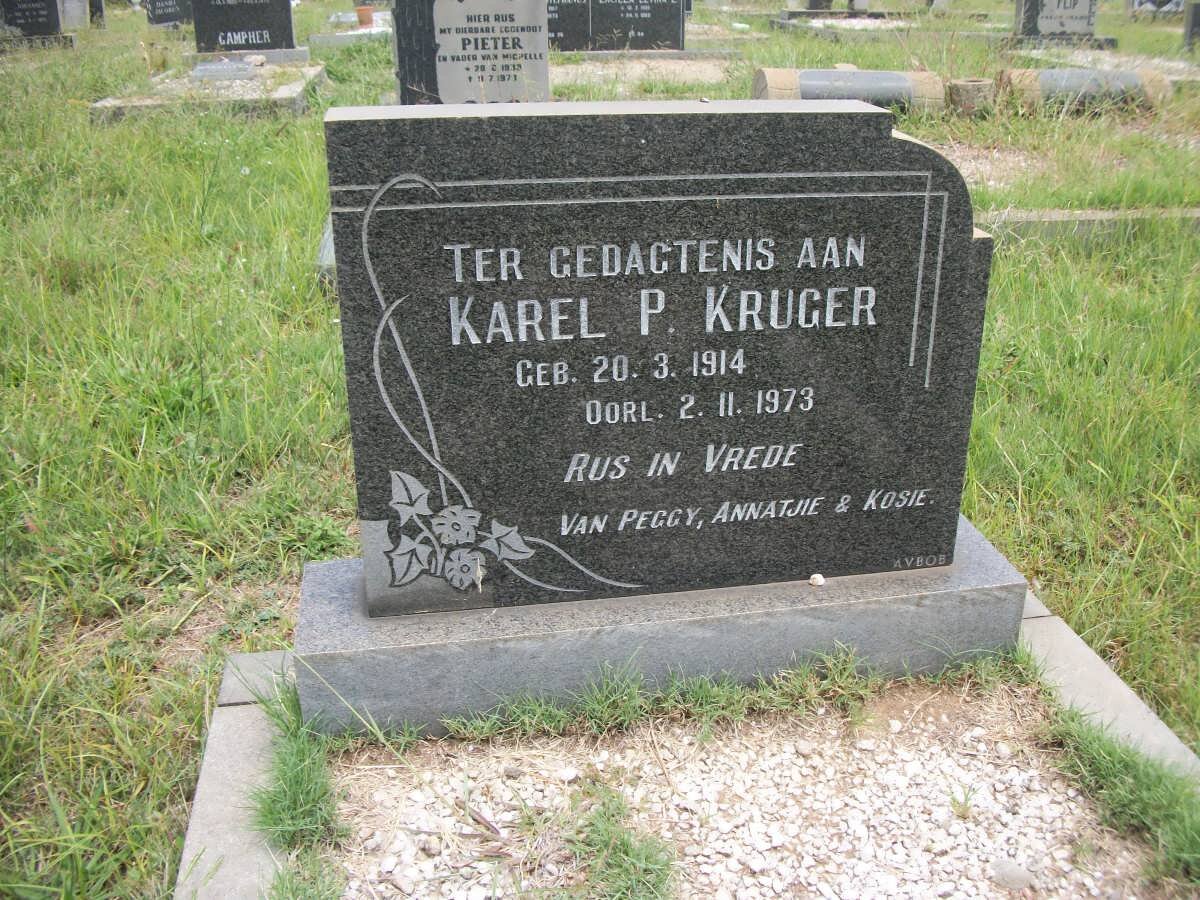 KRUGER Karel 1914-1973