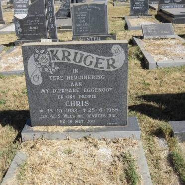 KRUGER Chris 1932-1988