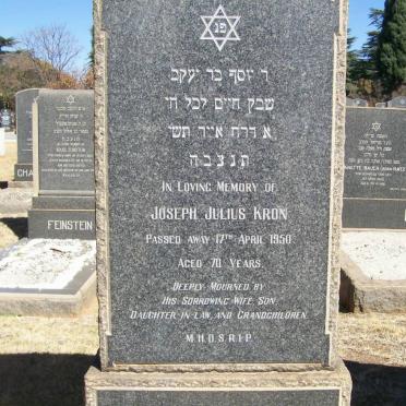 KRON Joseph Julius -1950