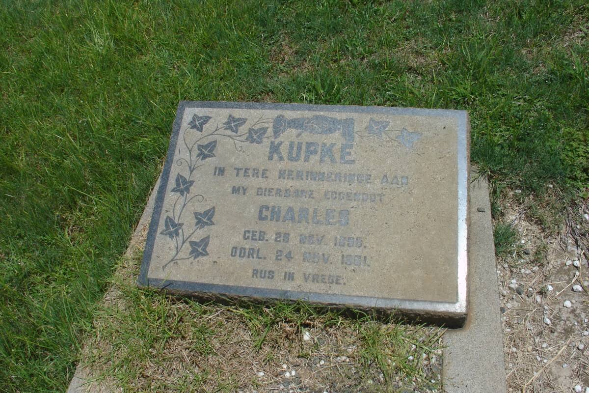 KUPKE Charles 1896-1961
