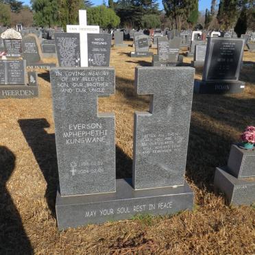 KUNGWANE Everson Mphephetwi 1958-2004