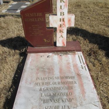 KUBHEKA Sesitjie Roseline 1949-2000