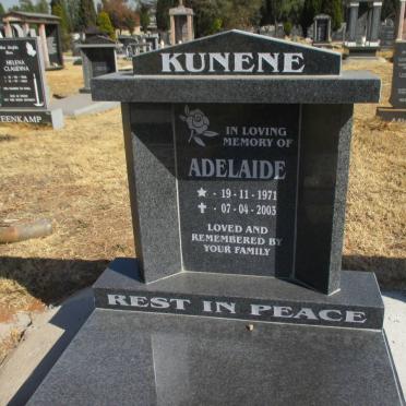 KUNENE Adelaide 1971-2003