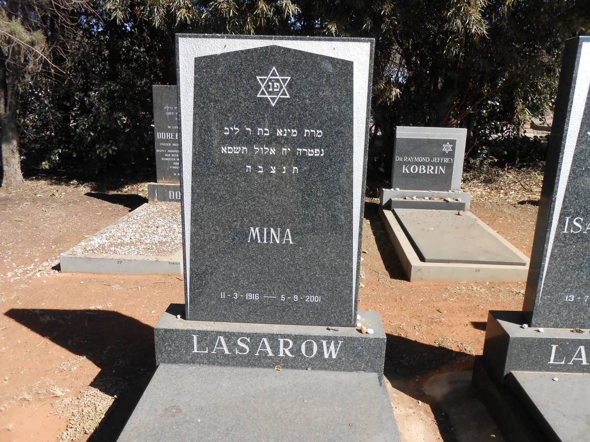 LASAROW Mina 1916-2001