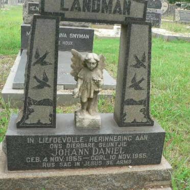 LANDMAN Johann Daniel 1955-1955