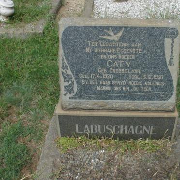 LABUSCHAGNE Caty nee GROBBELAAR  1920-1956