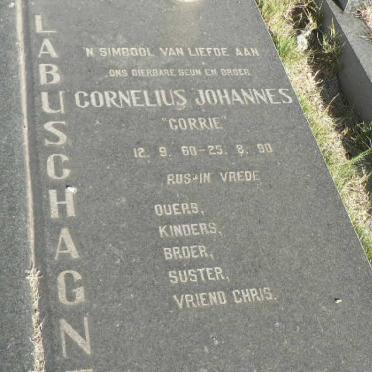 LABUSCHAGNE Cornelius Johannes 1960-1990