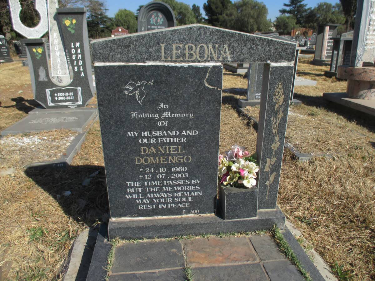 LEBONA Daniel Domengo 1960-2003