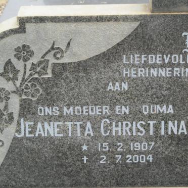 LEMMER Christiaan Marthinus 1901-1979 &amp; Jeanetta Christina 1907-2004