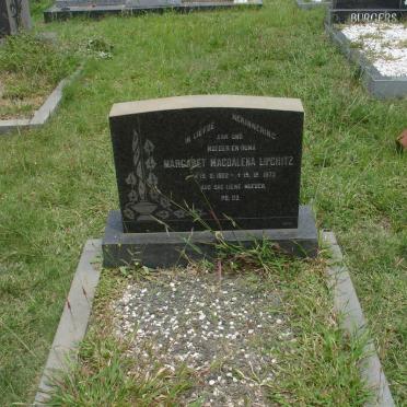 LIPCHITZ Margaret Magdalena 1922-1973