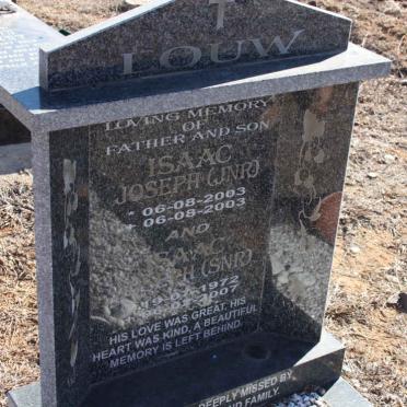 LOUW Isaac Joseph 1972-2007 :: LOUW Isaac Joseph 2003-2003