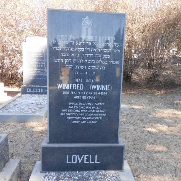 LOVELL Winifred -1974