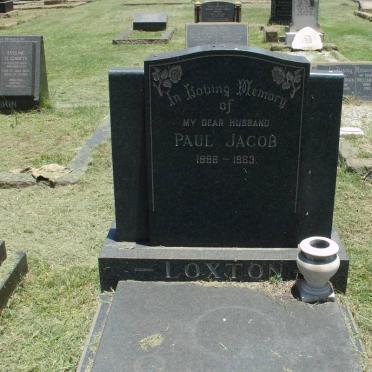 LOXTON Paul Jacob 1886-1963