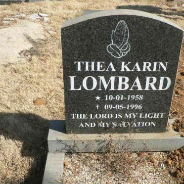 LOMBARD Thea Karin 1958-1996