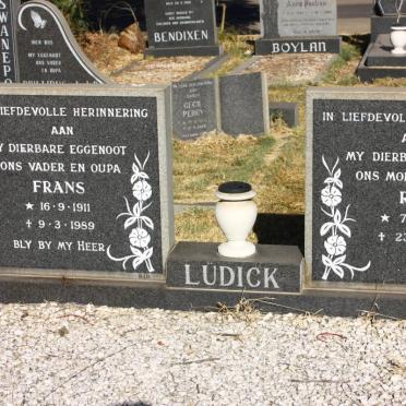 LÜDICK Frans 1911-1989 &amp; Rina 1911-1999