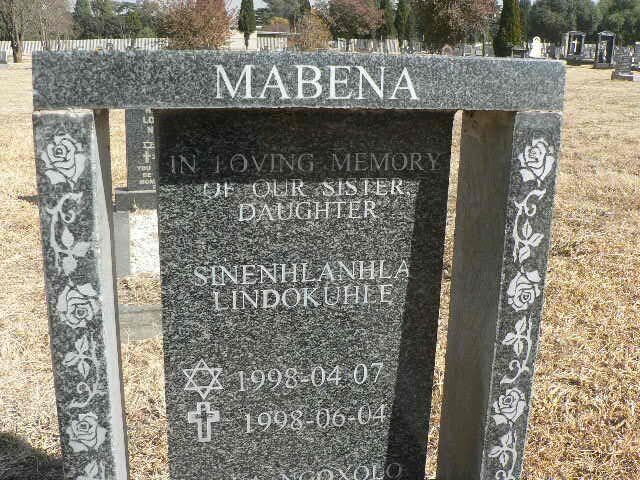 MABENA Sinenhlanhla Lindokuhle 1998-1998